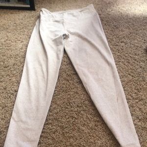 Grey/ white kyodan high waisted leggings